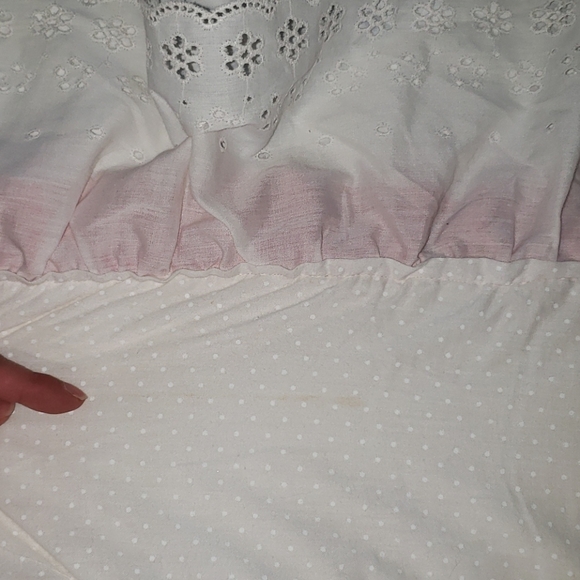 Vintage Cross Stitch Quilt. Baby Blanket. Alphabet - Picture 15 of 17